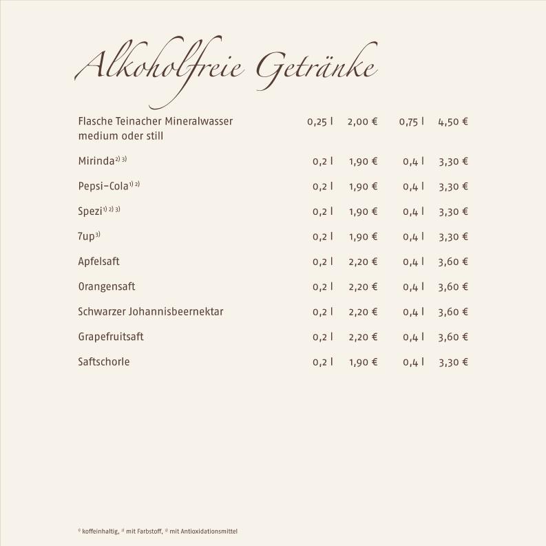 Alkoholfrei Getr�nke