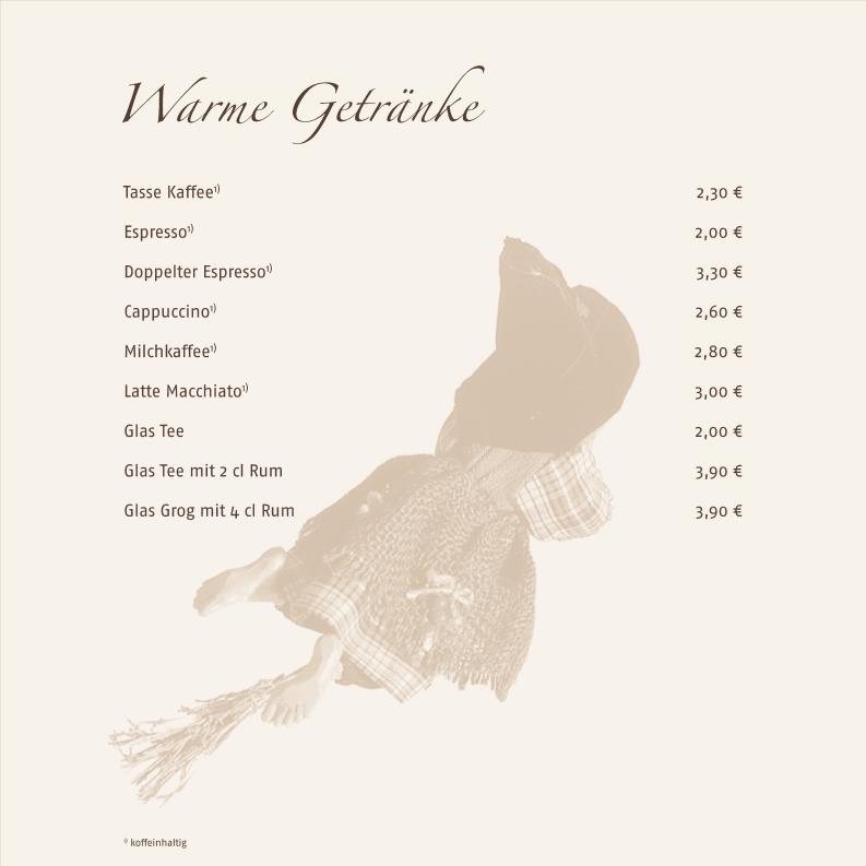 Warme Getr�nke